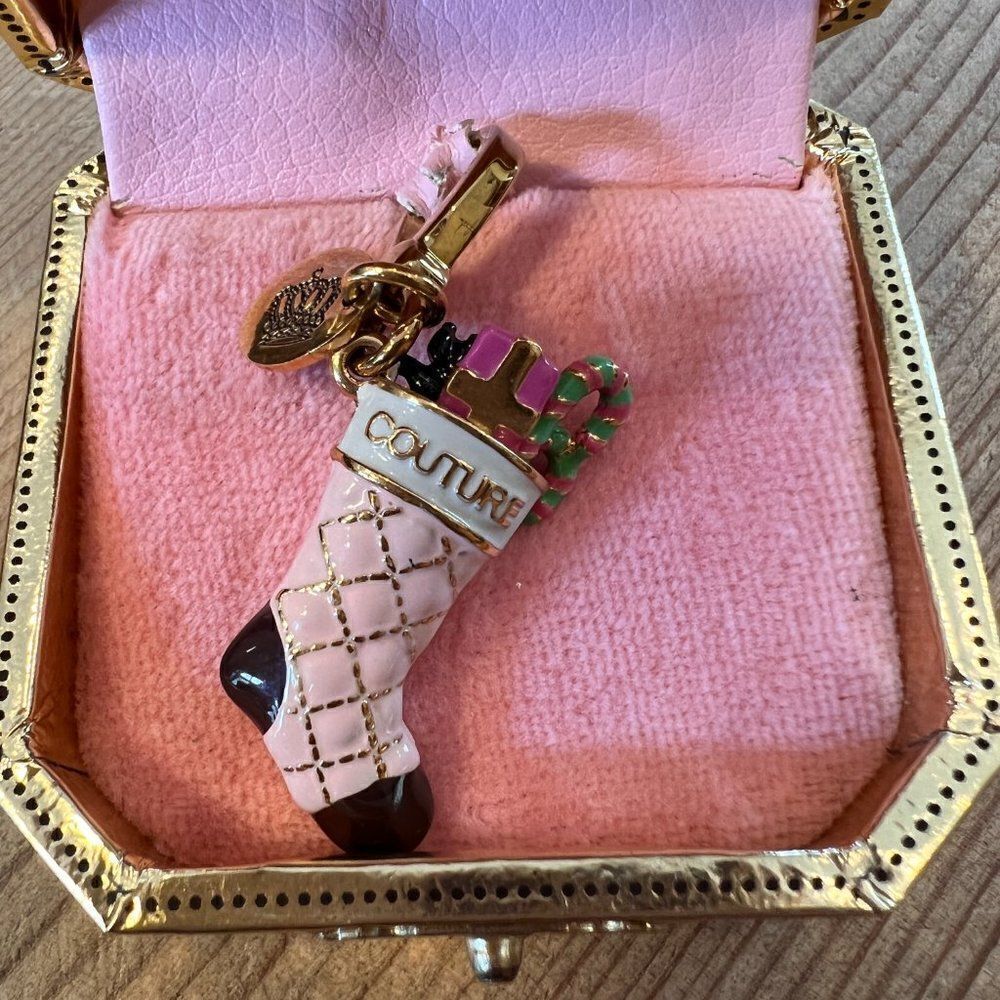 Juicy Couture Stocking Charm Y2k Limited Edition 2008